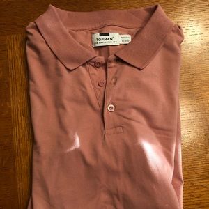 Pink Topman Dress Shirt
